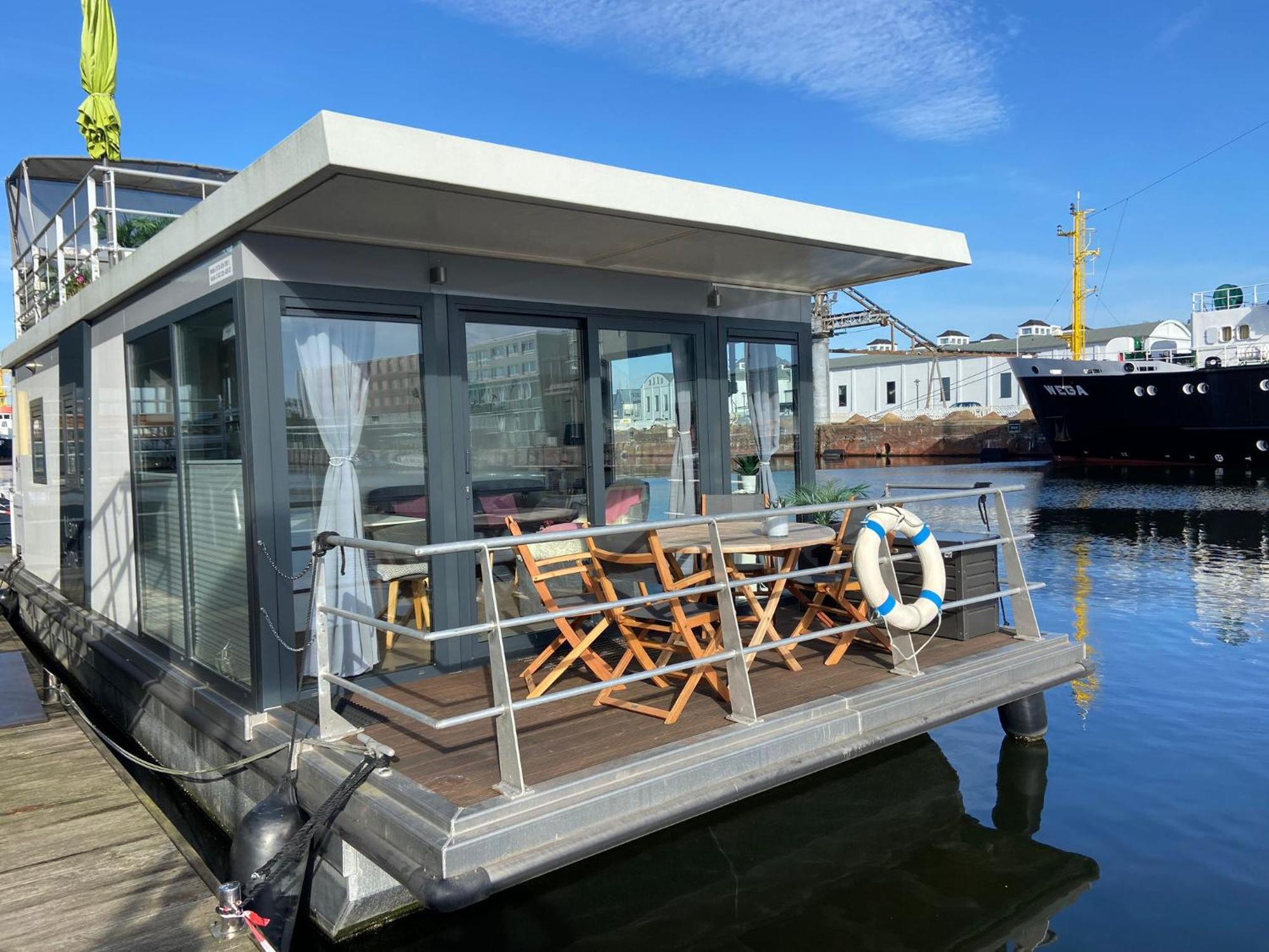 Hausboot Lobster Bremerhaven Dış mekan fotoğraf